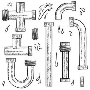 Sketch of different pipe shapes